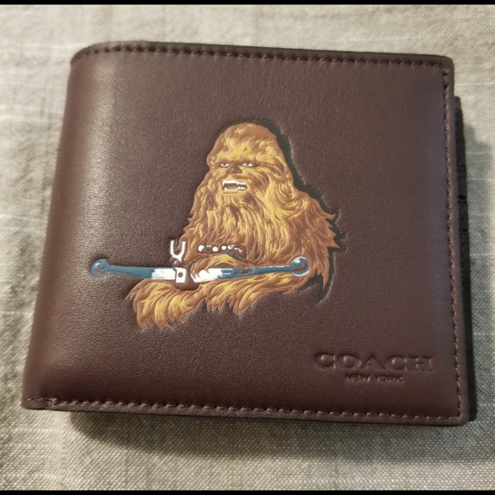 Brown Leather Coach Wallet - Picture 1 of 3
